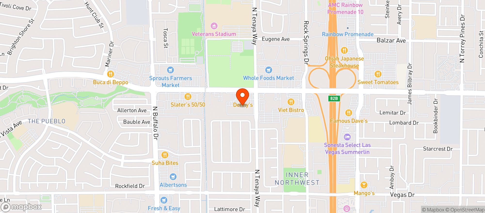Map showing Yummy Grill & Sushi