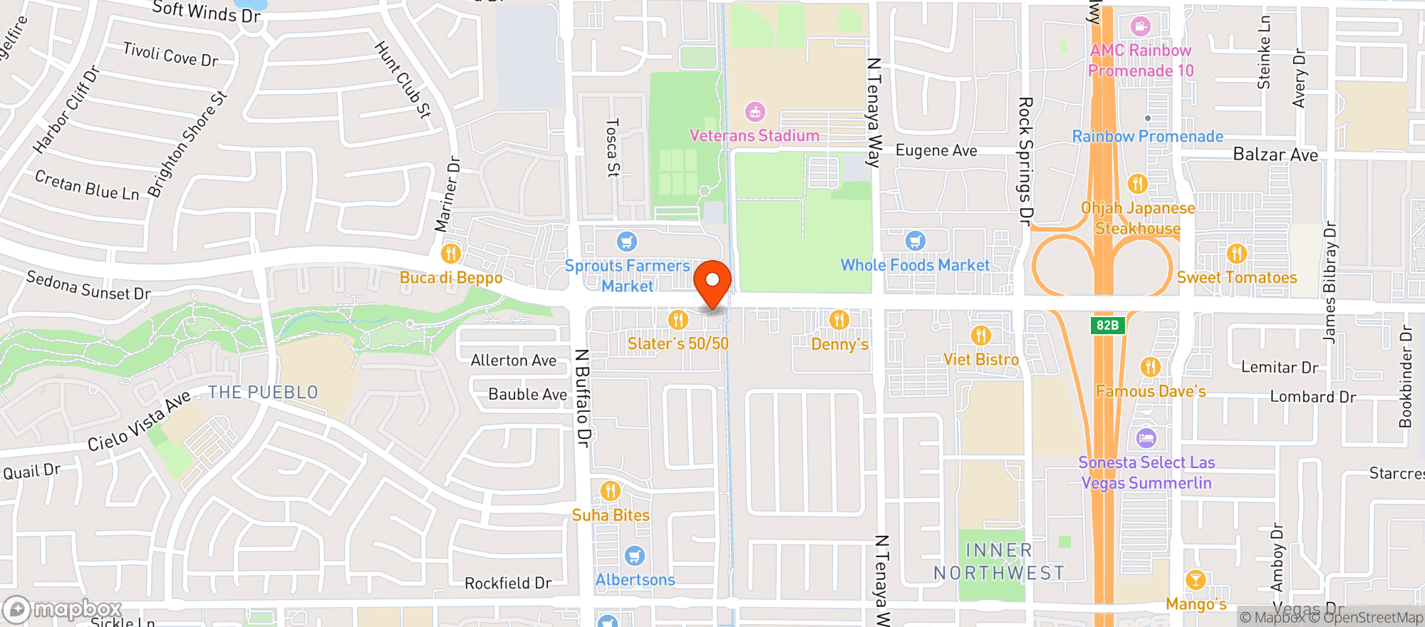 Map showing Lees Discount Liquor