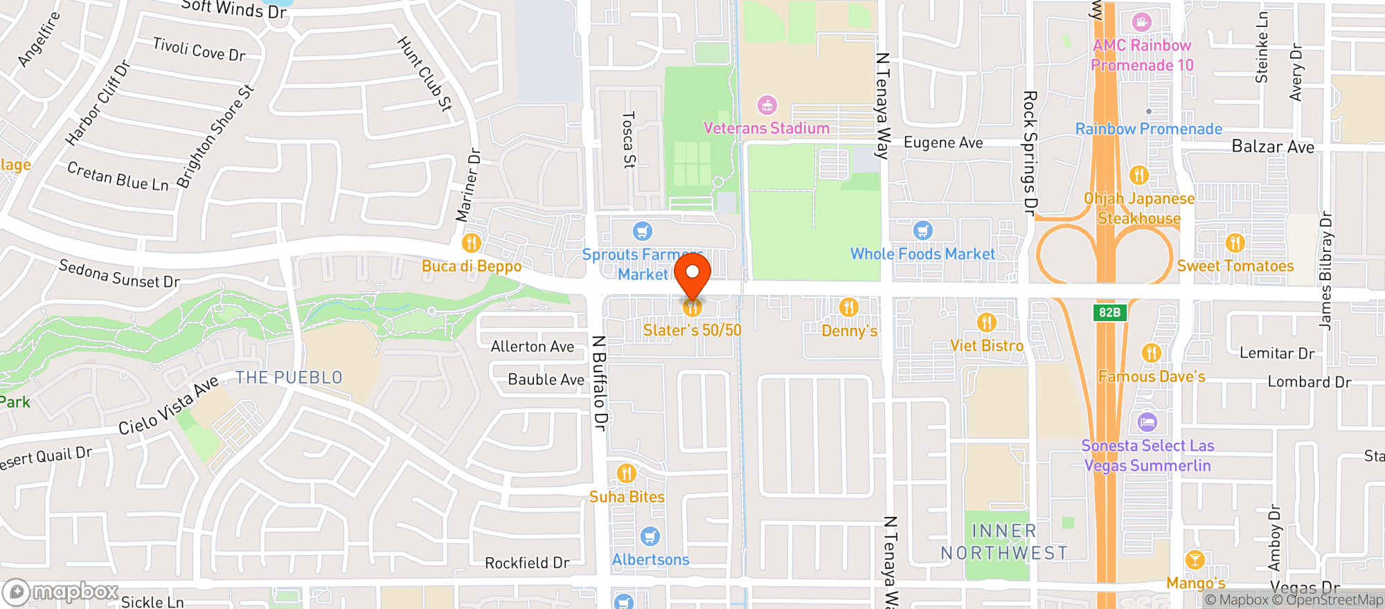 Map showing Slaters 50 50 #0700314273