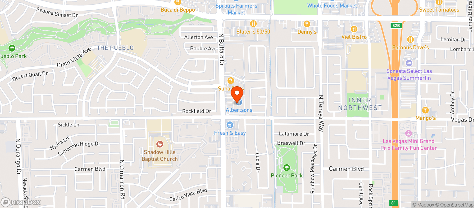 Map showing Cvs Pharmacy #8794