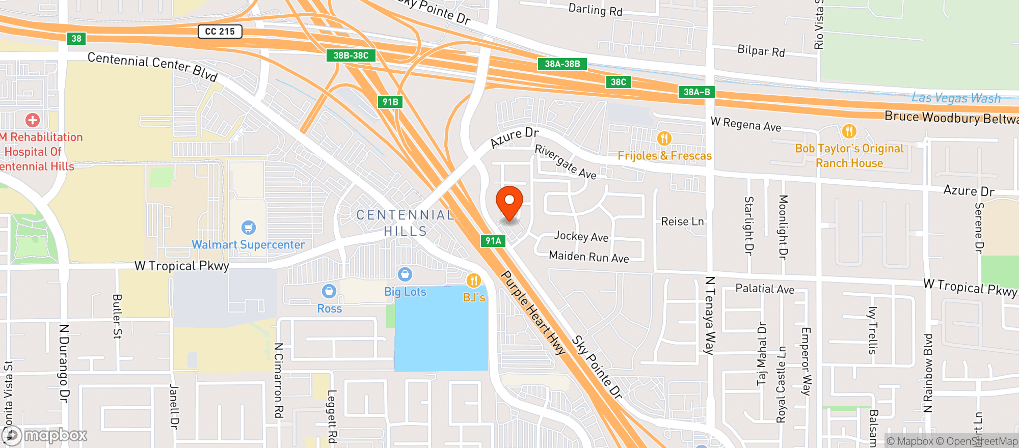 Map showing Jade Sky Pointe