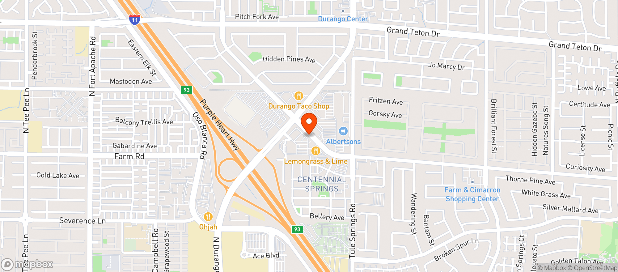 Map showing SPROUTS FARMERS MARKET