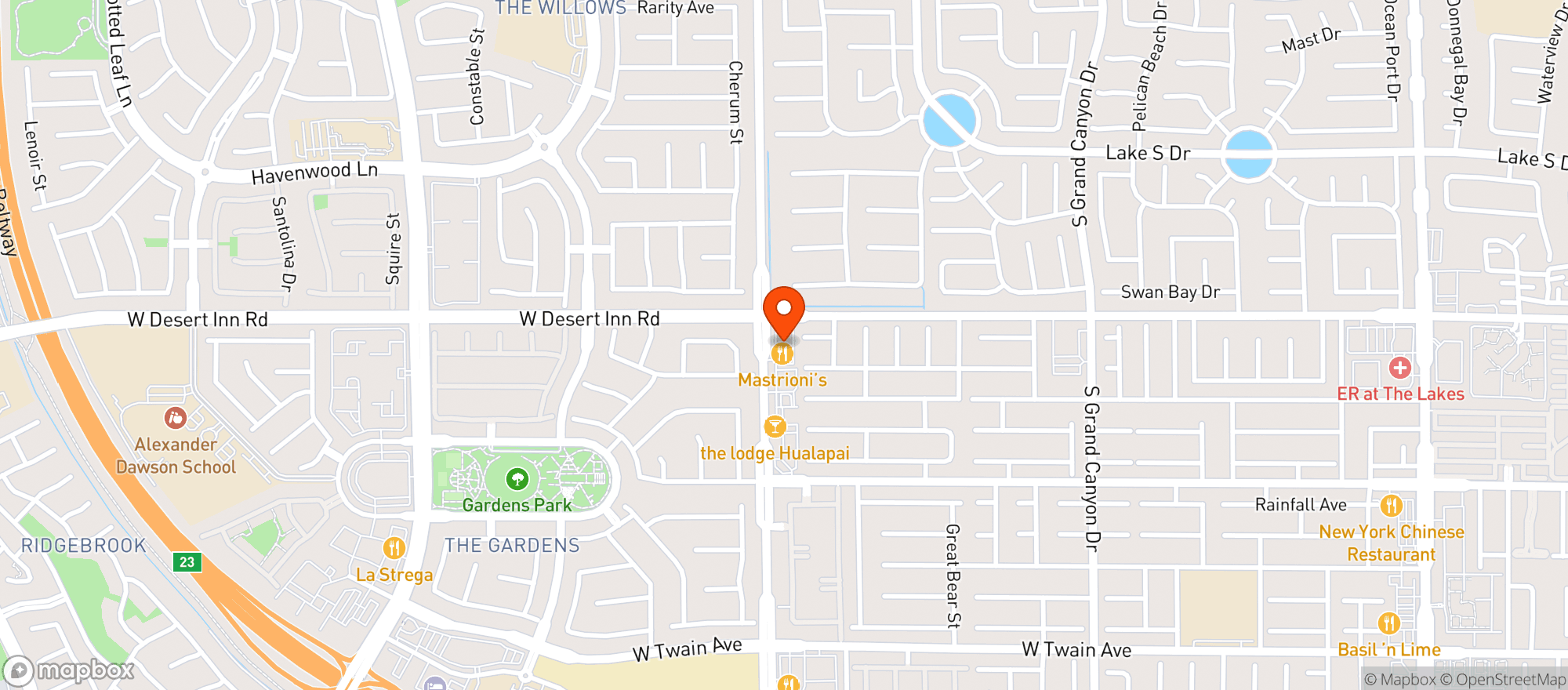 Map showing Db Wine & Spirits