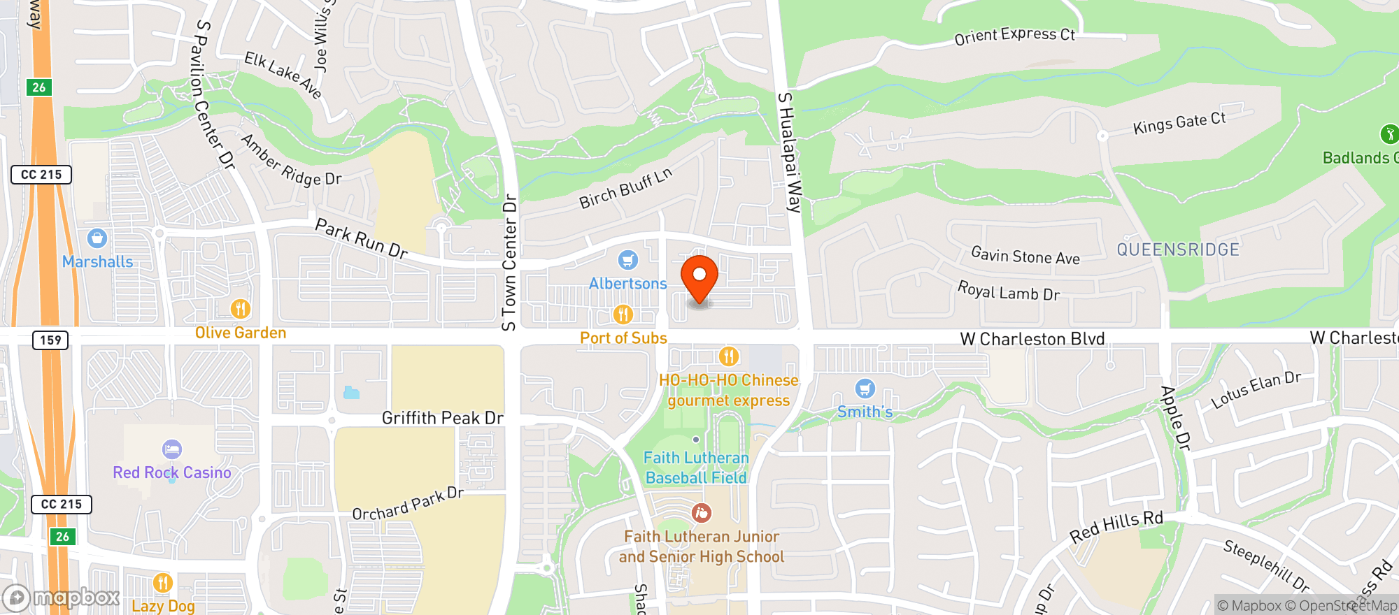 Map showing Vintner Grill