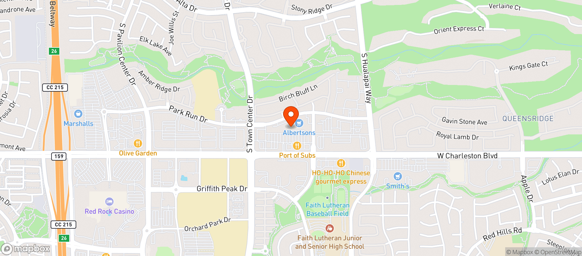 Map showing Gnc