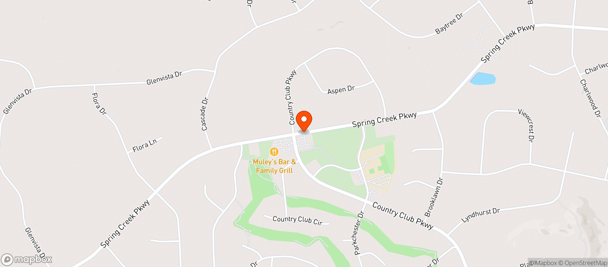 Map showing RIDLEYS FAMILY MARKETS