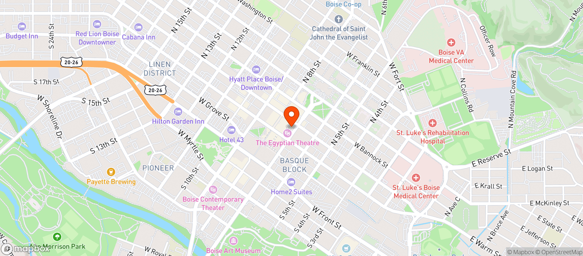 Map showing Jds Bodega