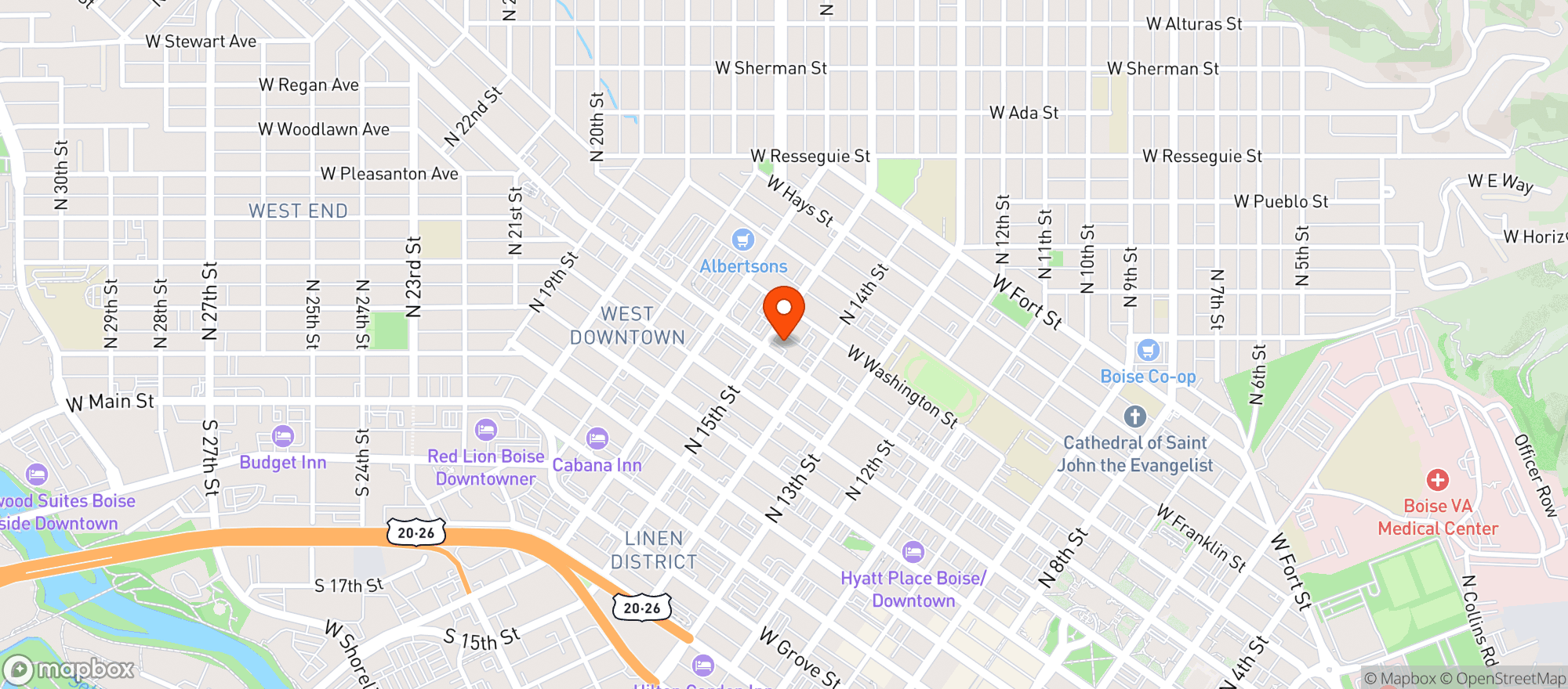 Map showing Chevron #94698
