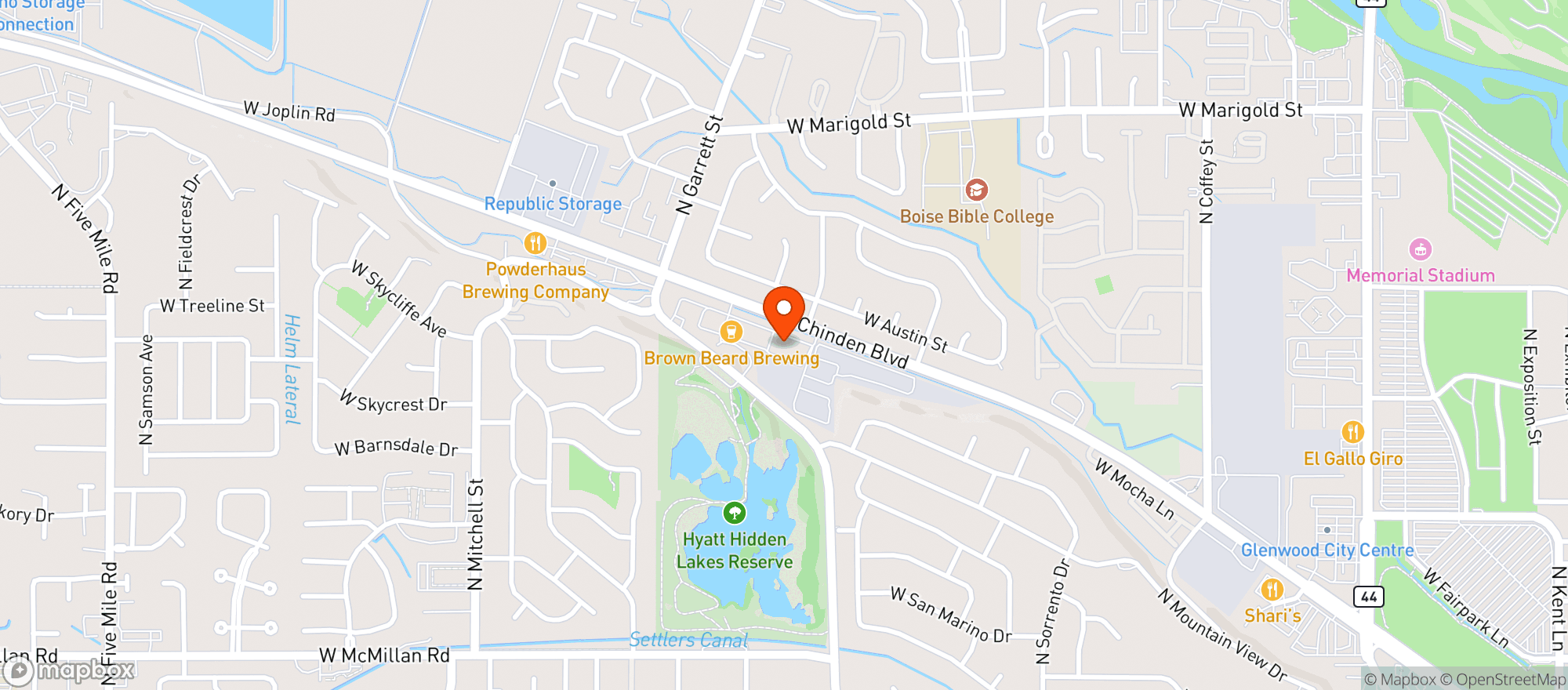 Map showing Homebrewstuff -craft Bottle Shop And Taproom