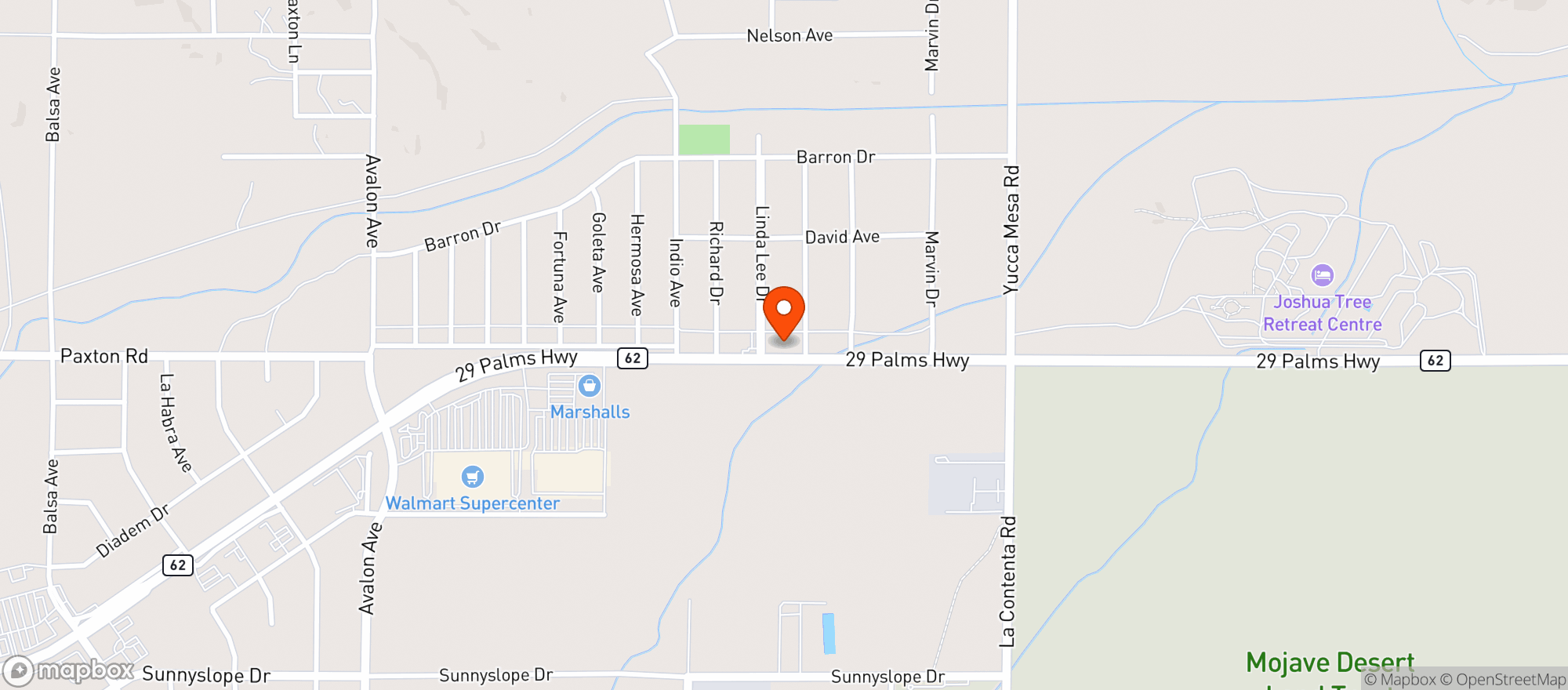 Map showing Wine & Rock Shop