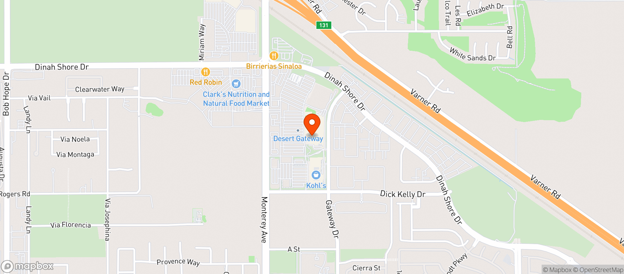 Map showing Walmart Supercenter #5096