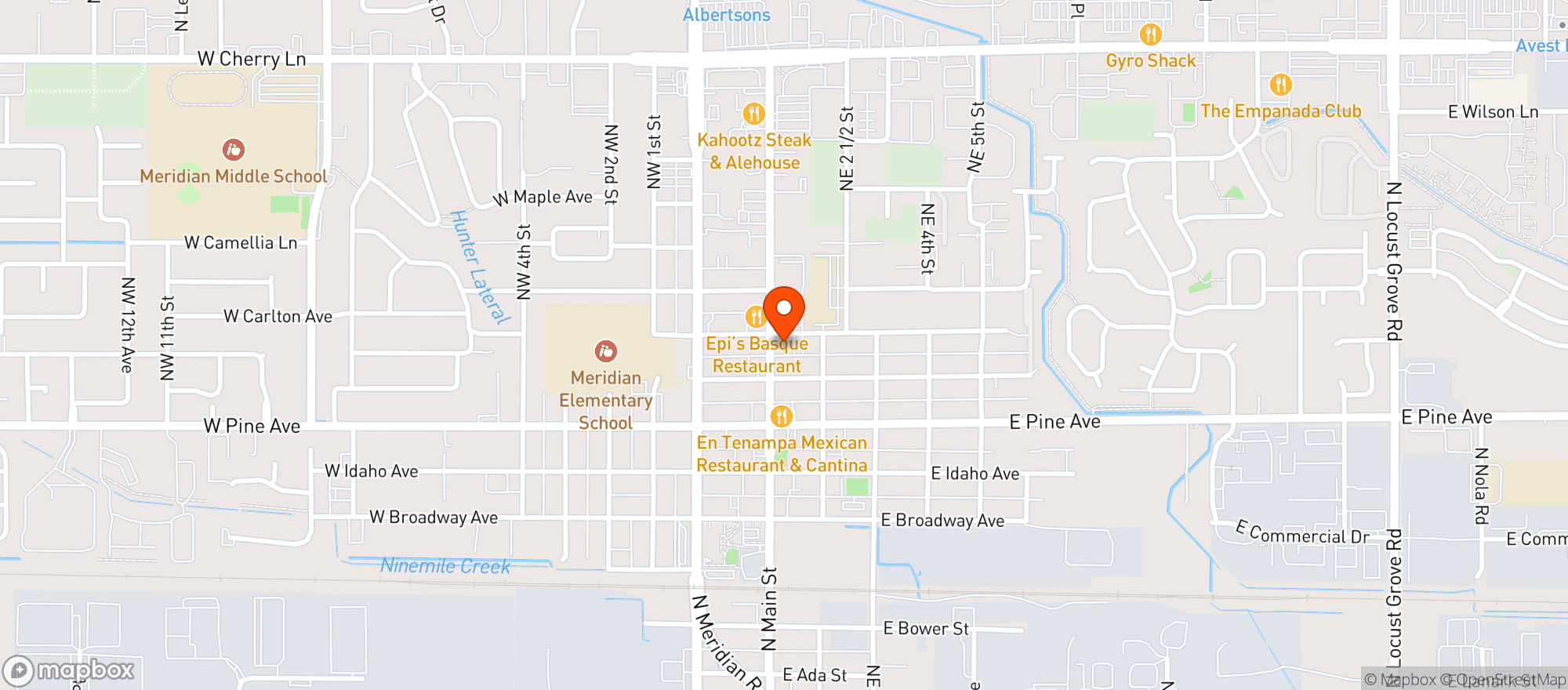 Map showing Loose Screw Beer Co. - Downtown Brewery