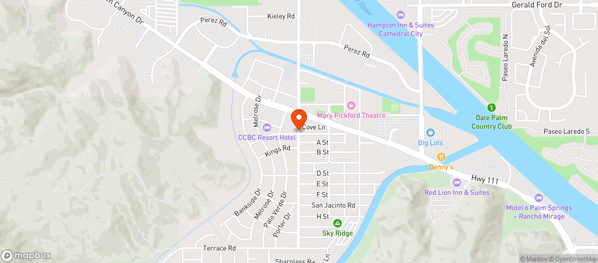 Map showing Local Mart