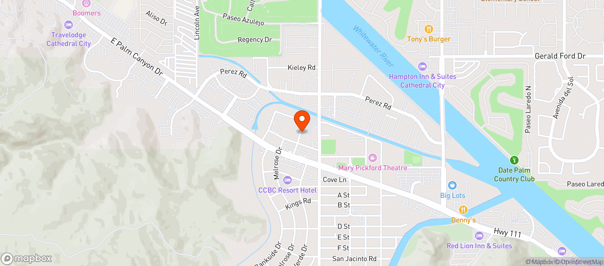 Map showing DISTRO DEPOT, INC.