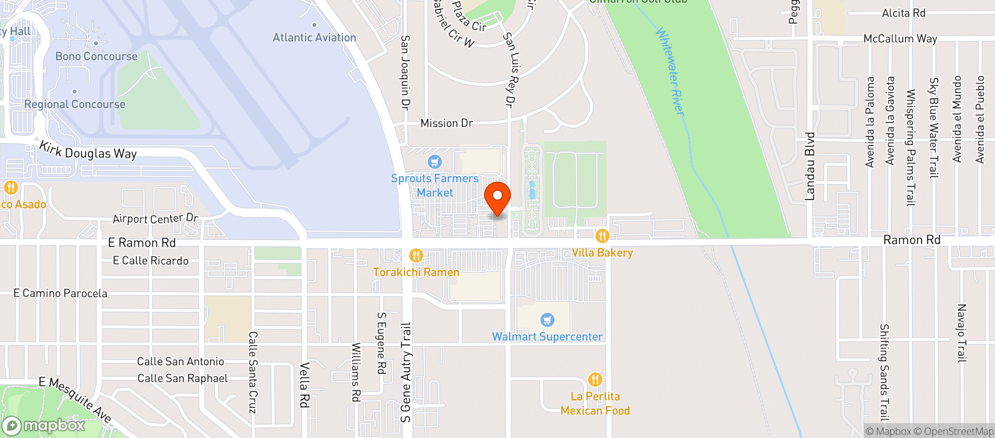 Map showing Sprouts Farmers Market