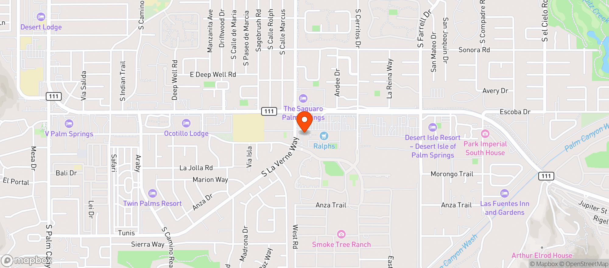 Map showing Gnc