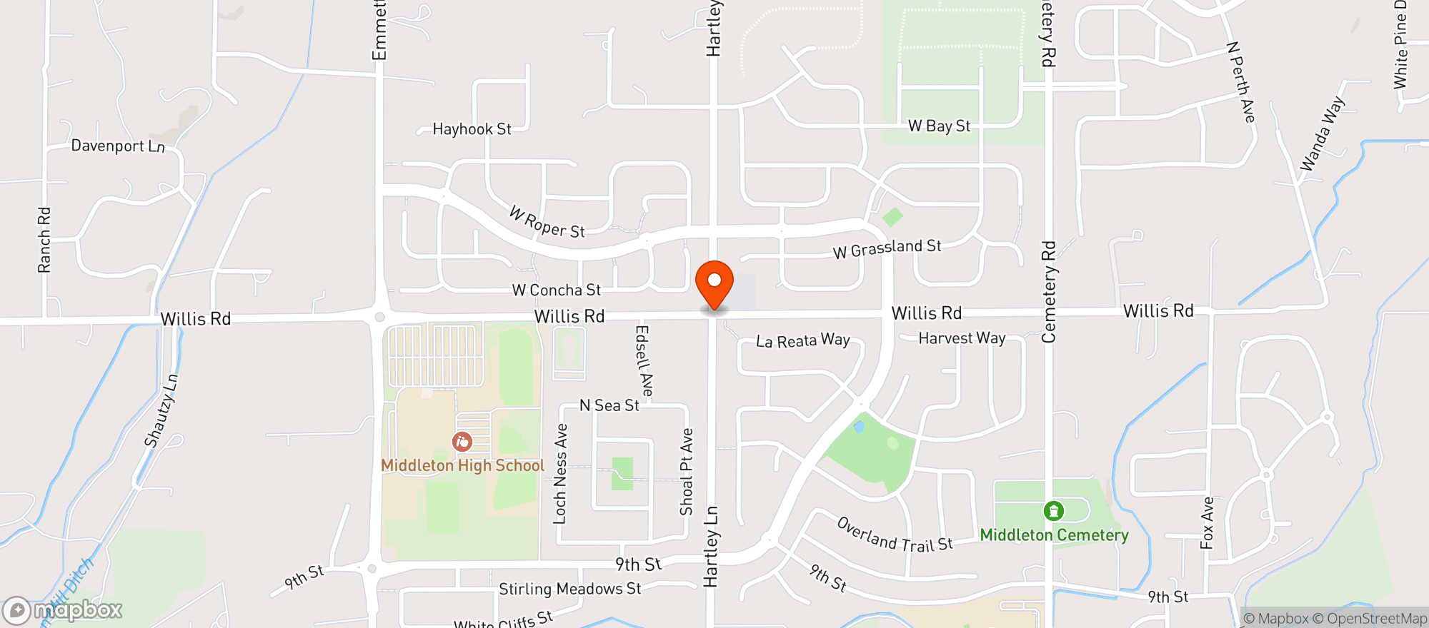 Map showing MAVERIK COUNTRY STORE #778