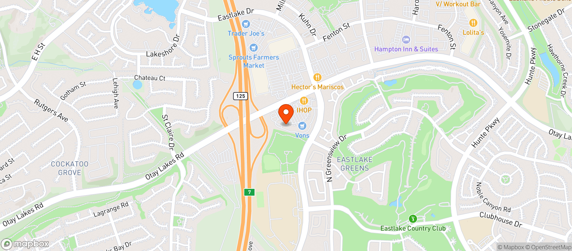 Map showing Total Wine & More (Chula Vista - 2230 Otay Lakes Rd)