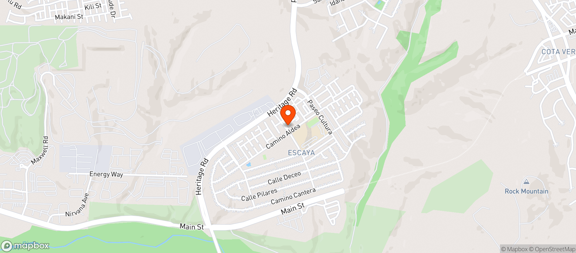 Map showing Escaya Wine And Spirits