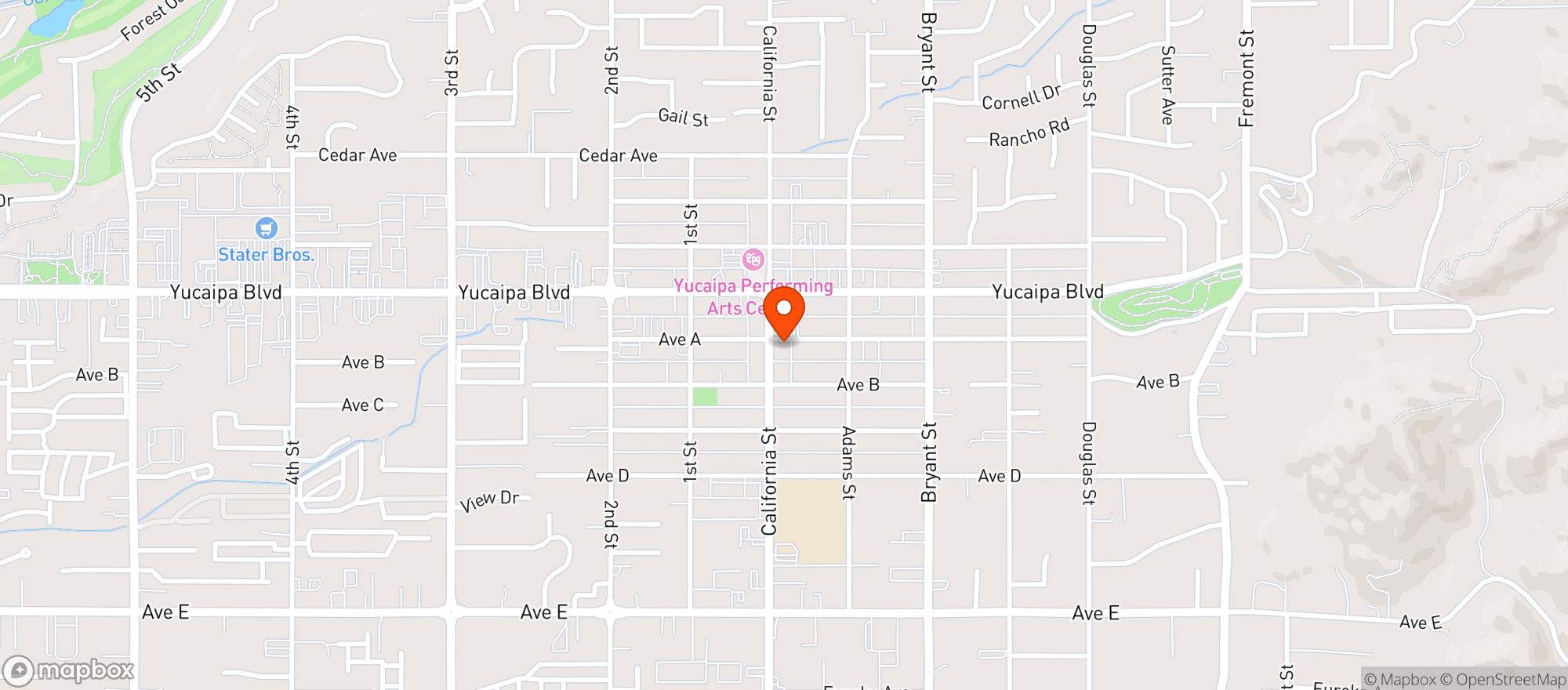 Map showing American Legion 426