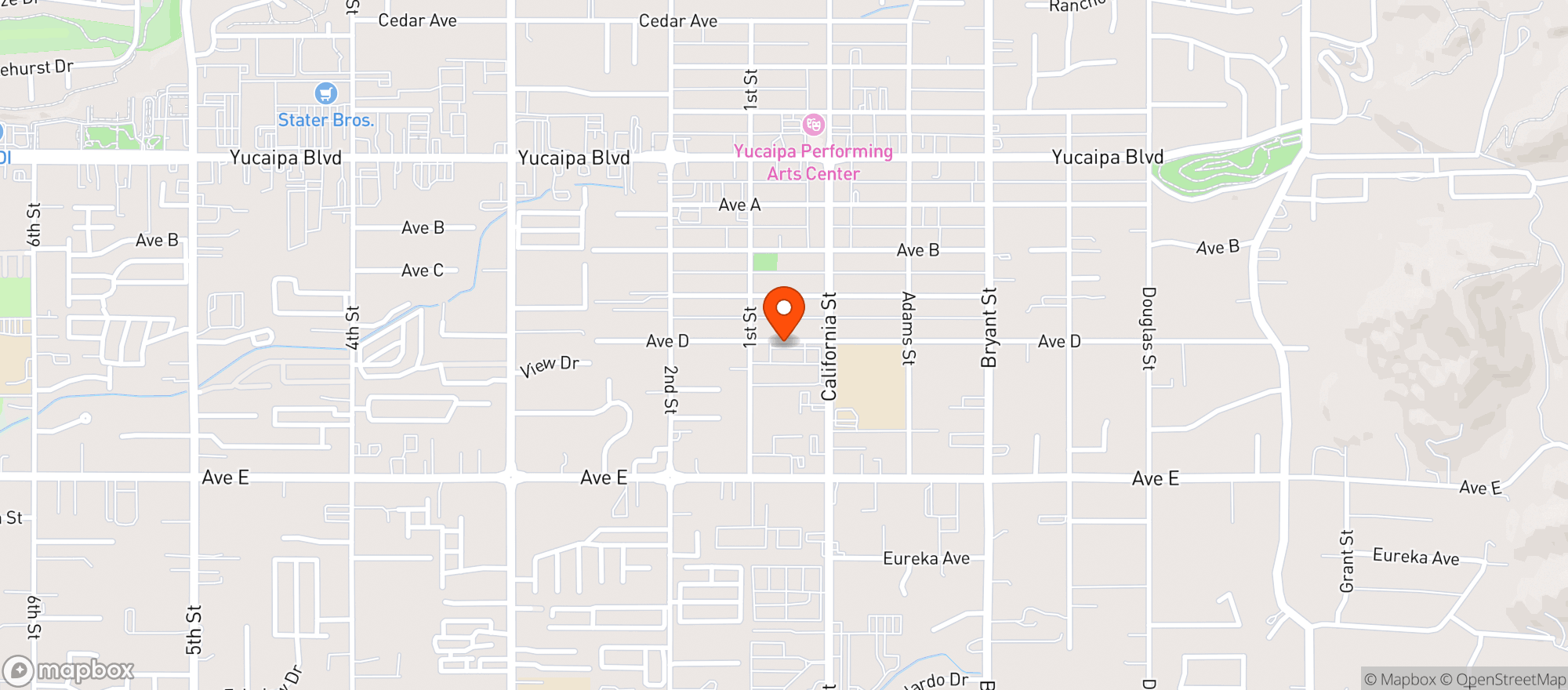 Map showing High Country Liquor