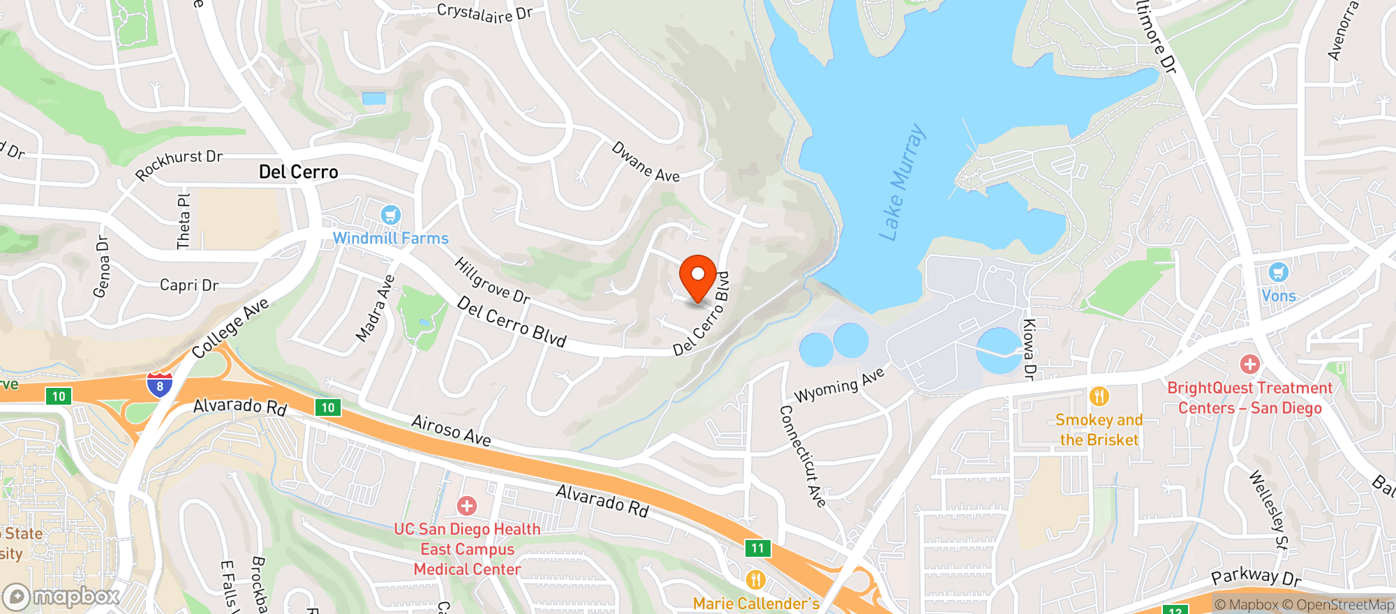Map showing Windmill Farms Market - 00100026724