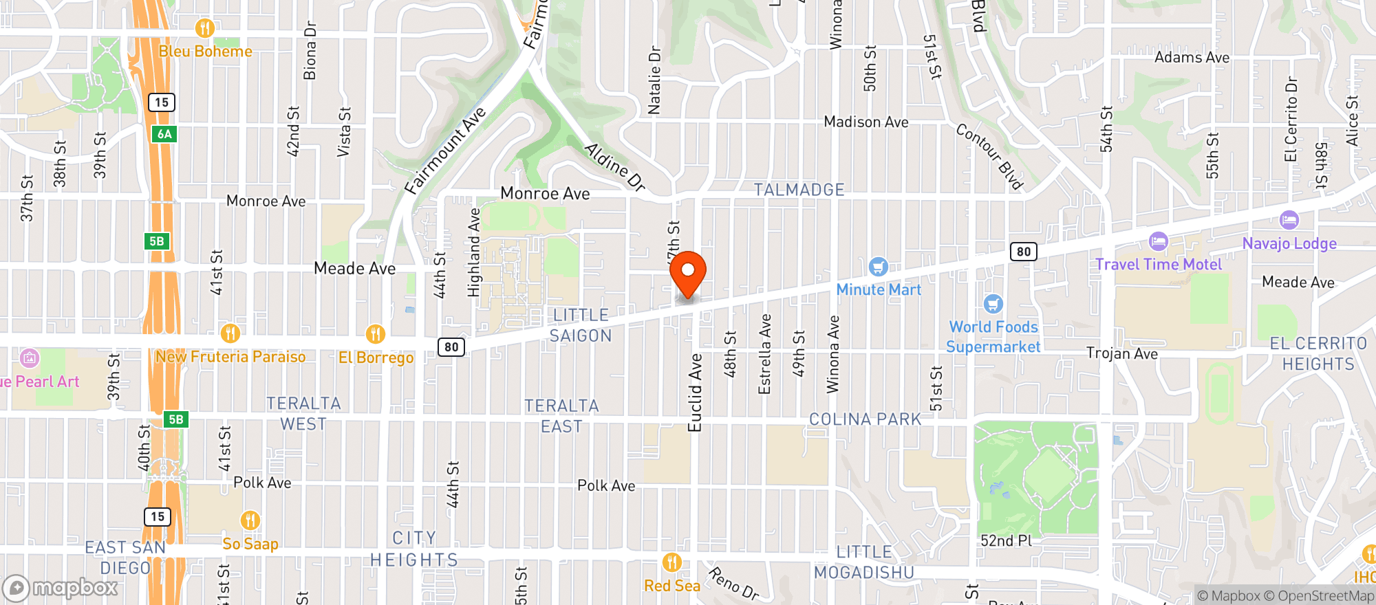 Map showing Til Two