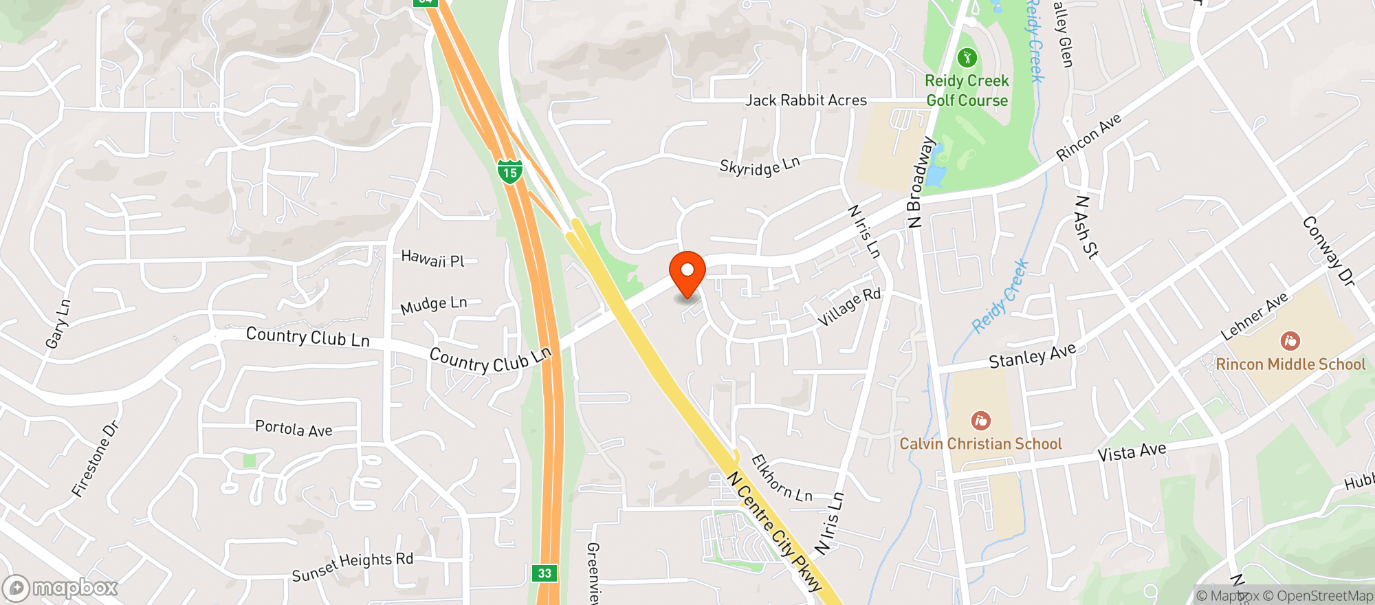 Map showing 7 Eleven