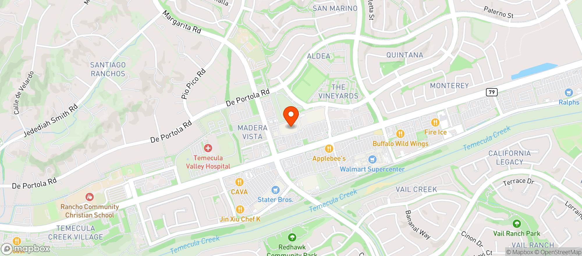 Map showing Albertsons #753
