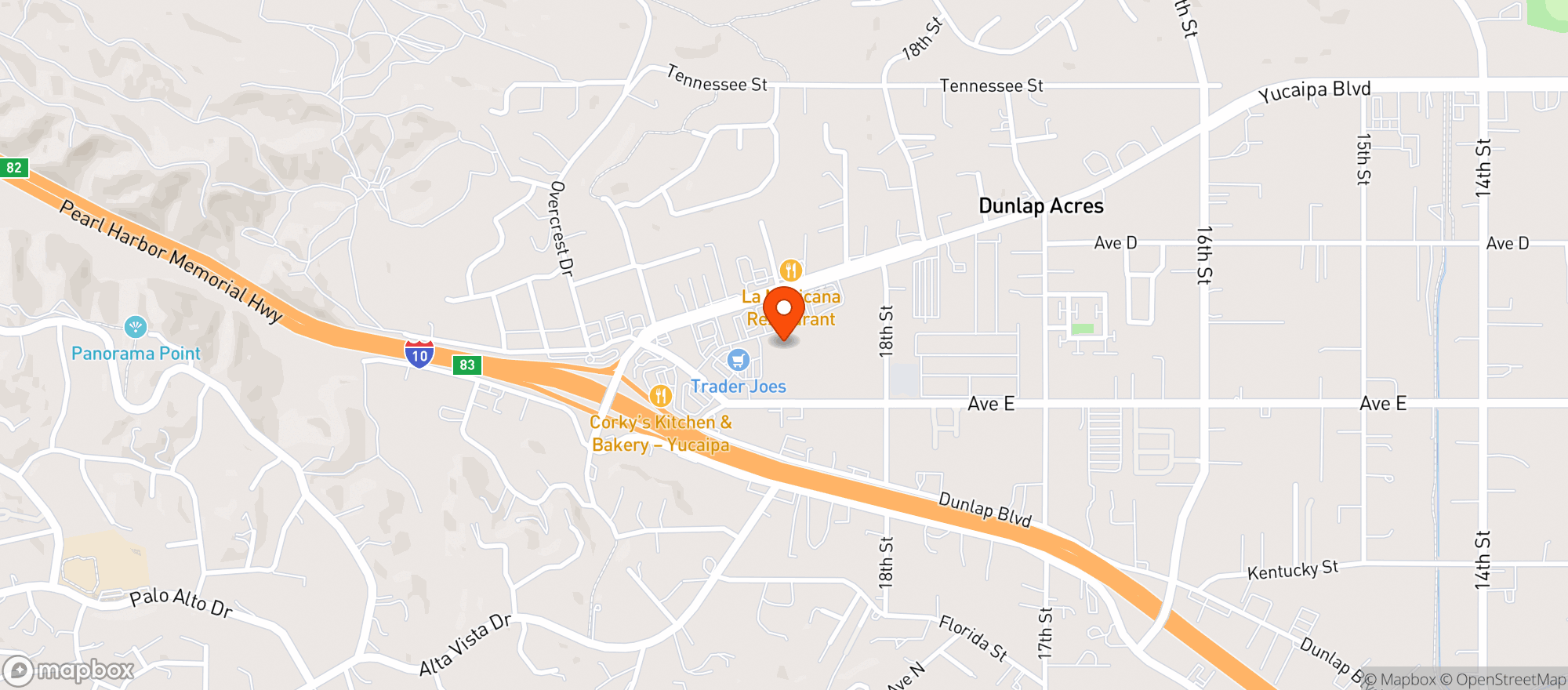 Map showing Buffalo Wild Wings Gril #4263