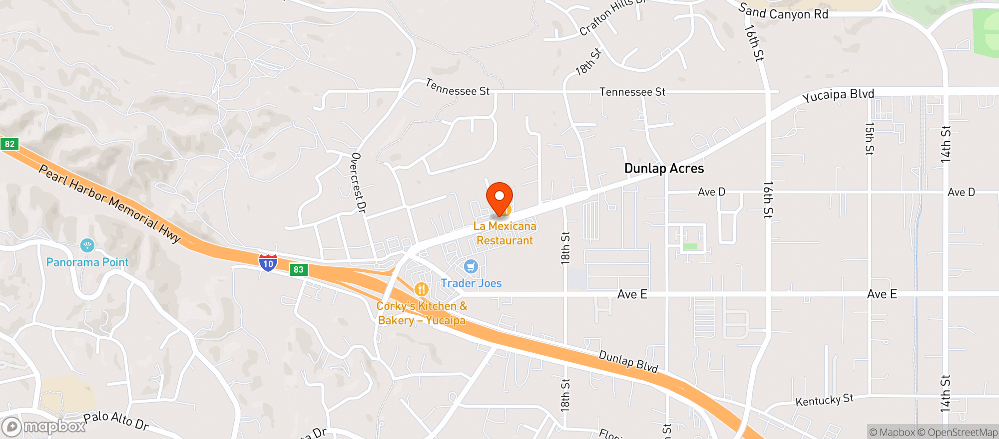 Map showing Mikeys Liquor