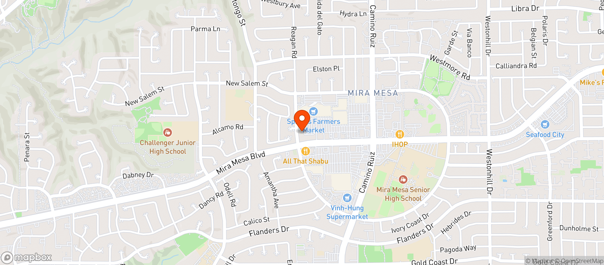 Map showing Buffalo Wild Wings Gril #843