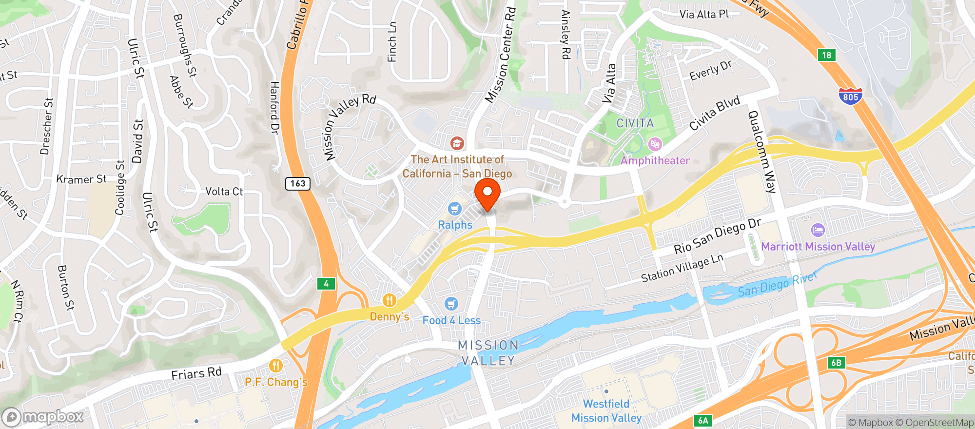 Map showing Bevmo!