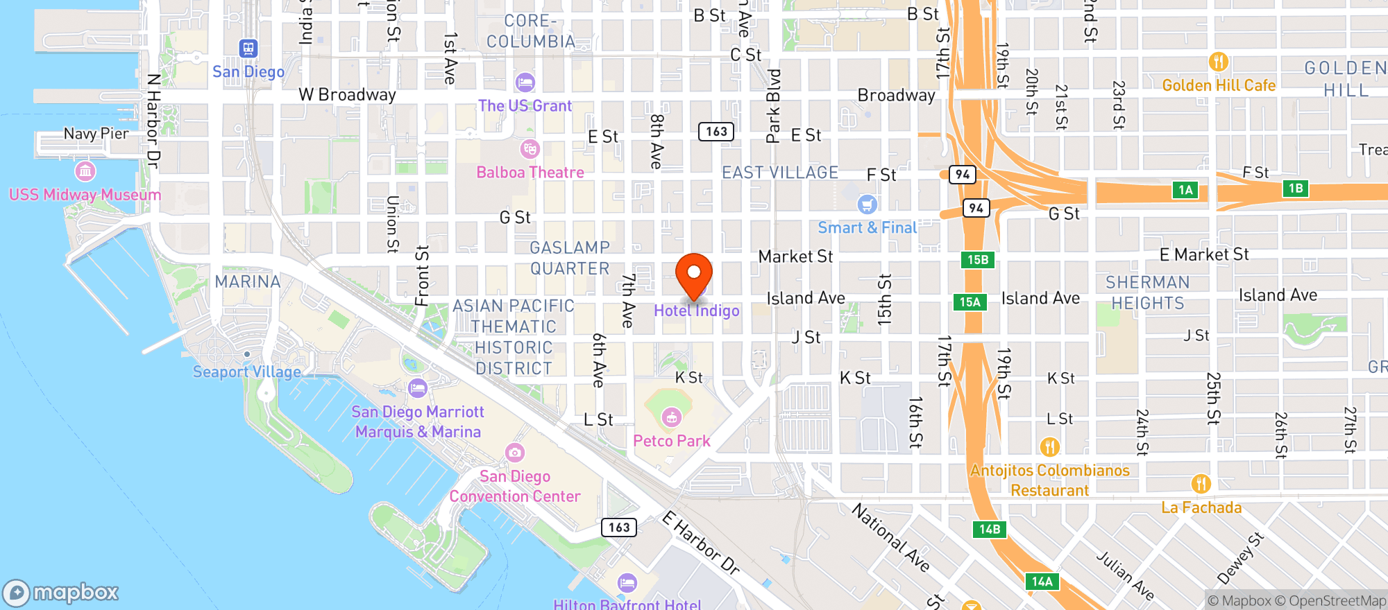 Map showing Villains Brewing #0700418219