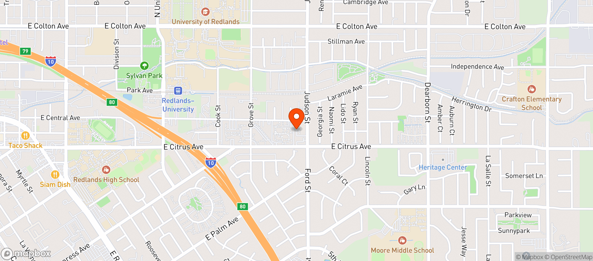 Map showing 7-11 (Citrus)