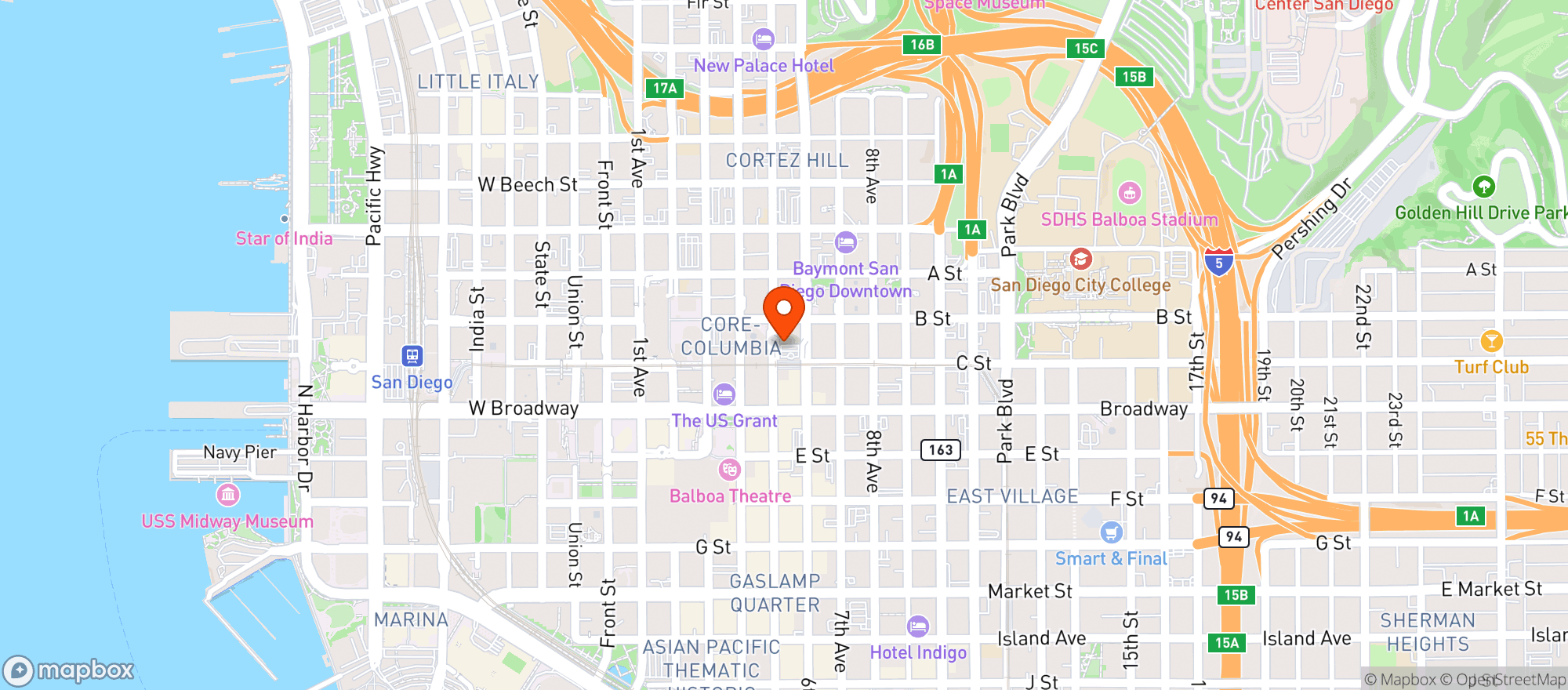 Map showing Cvs Pharmacy #4768
