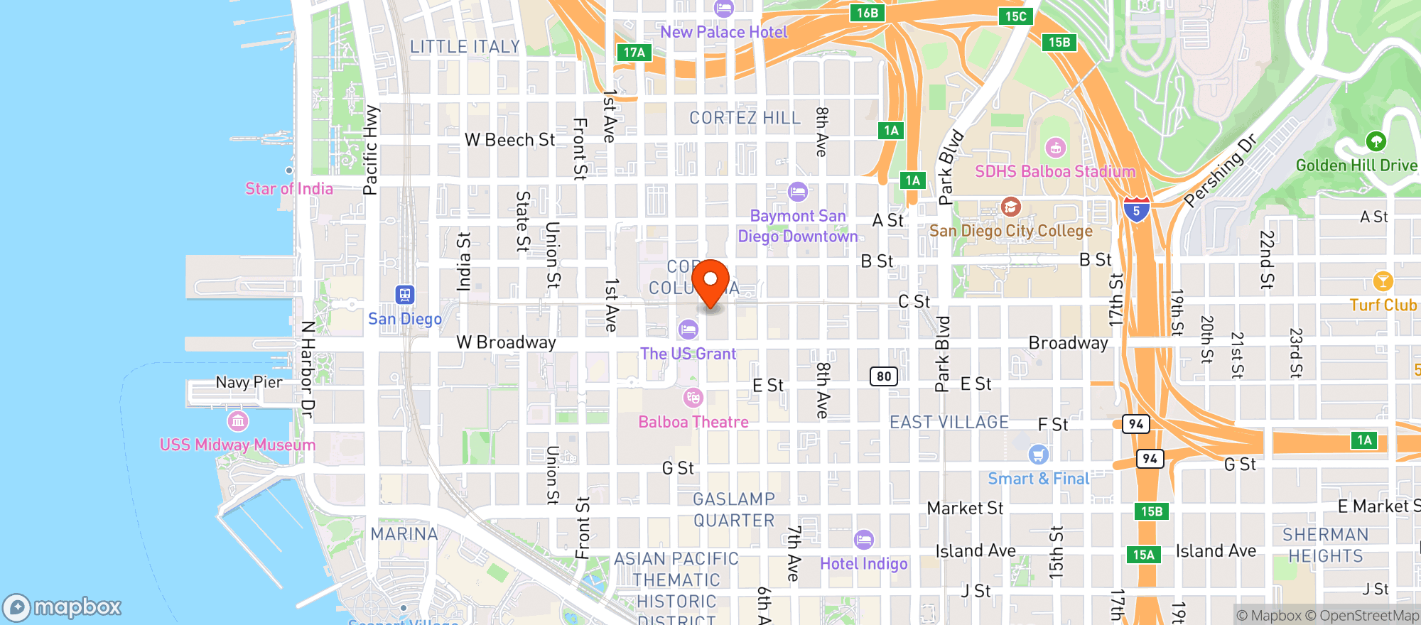 Map showing Resident Brewing