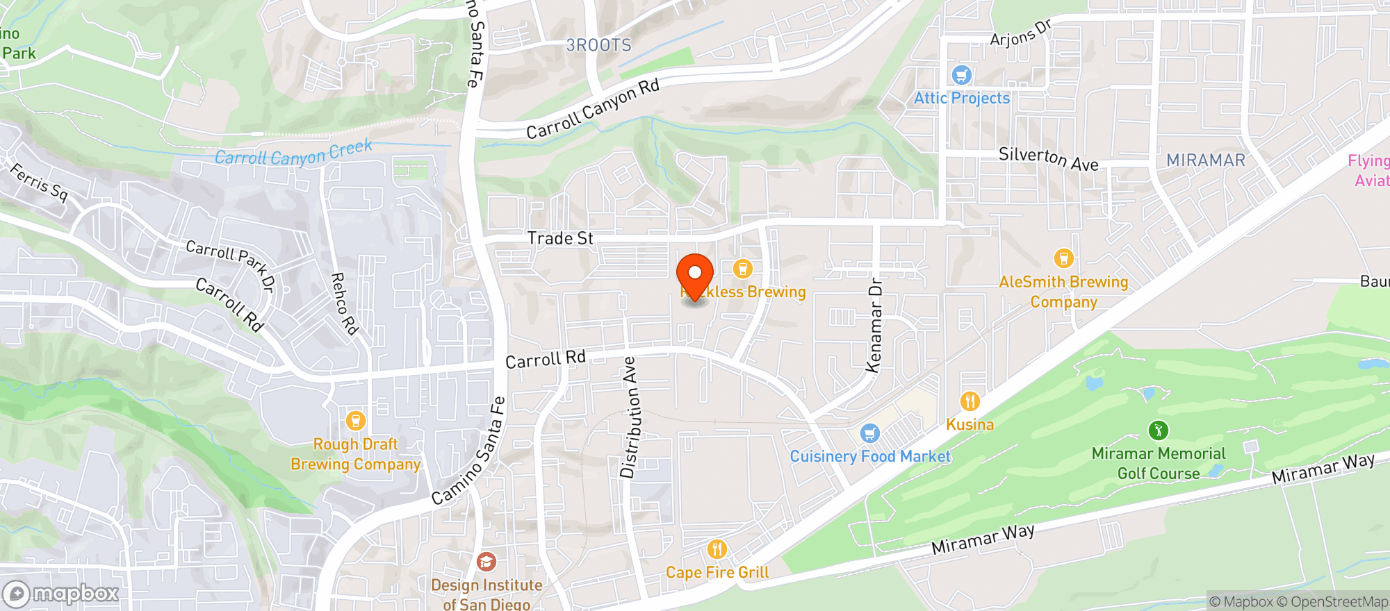 Map showing Restaurant Depot #530