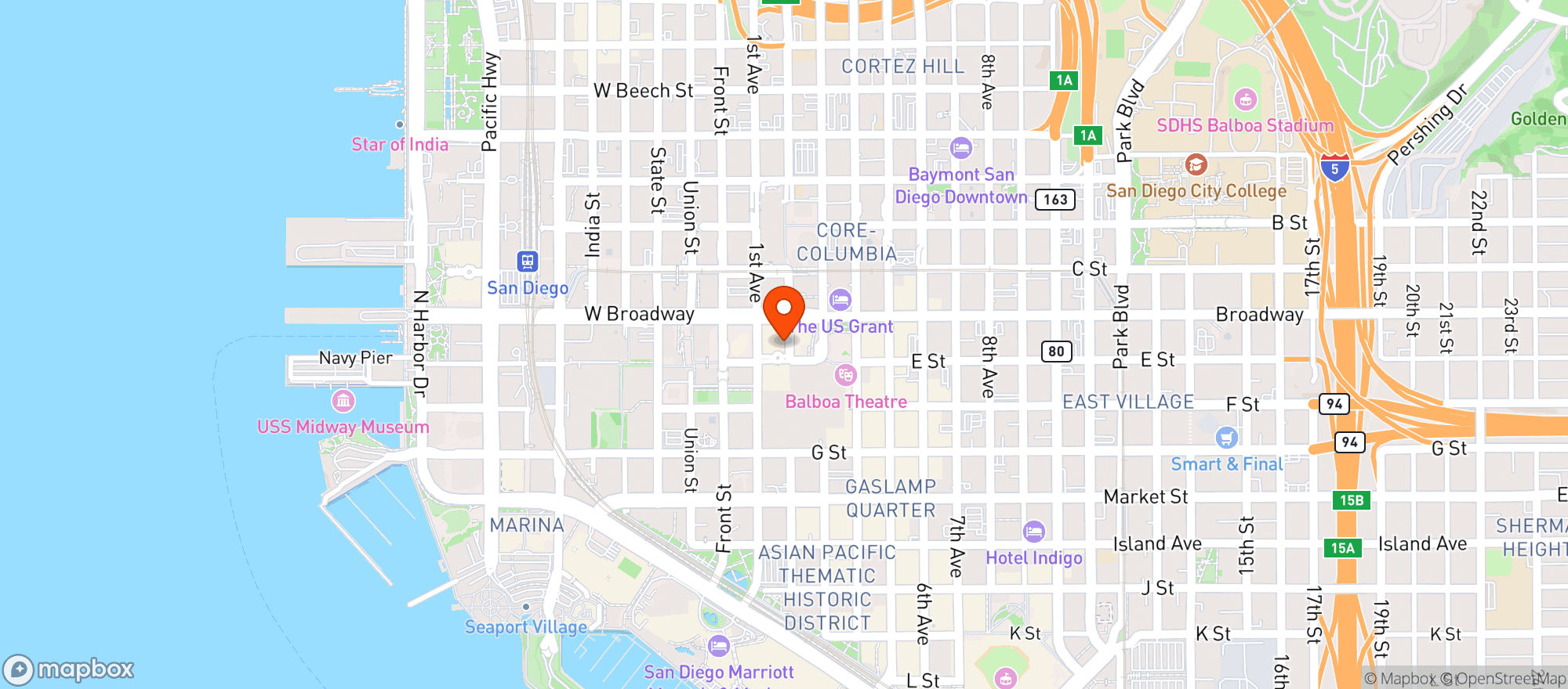 Map showing Tapas & Beers