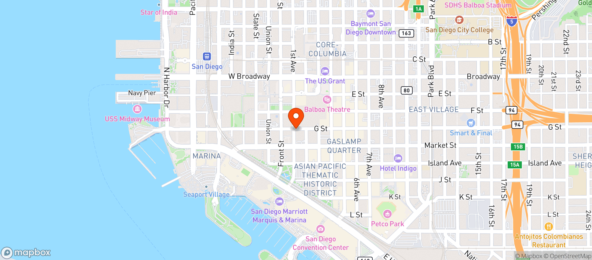Map showing Ralphs