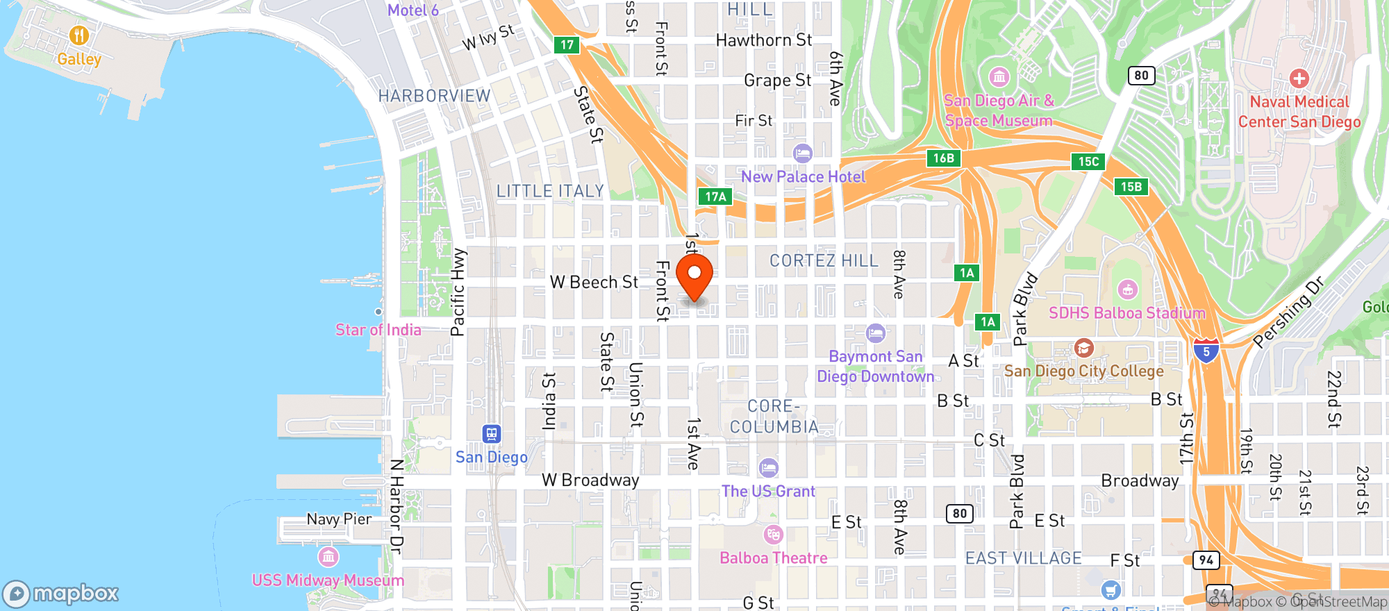 Map showing Mixon Liquor & Deli