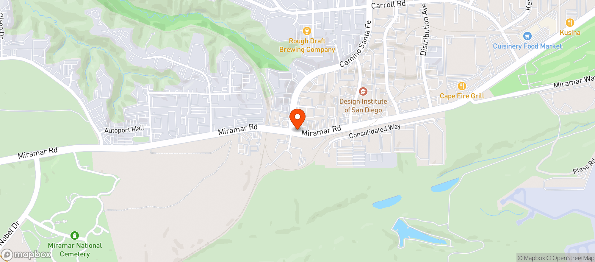 Map showing Ampm