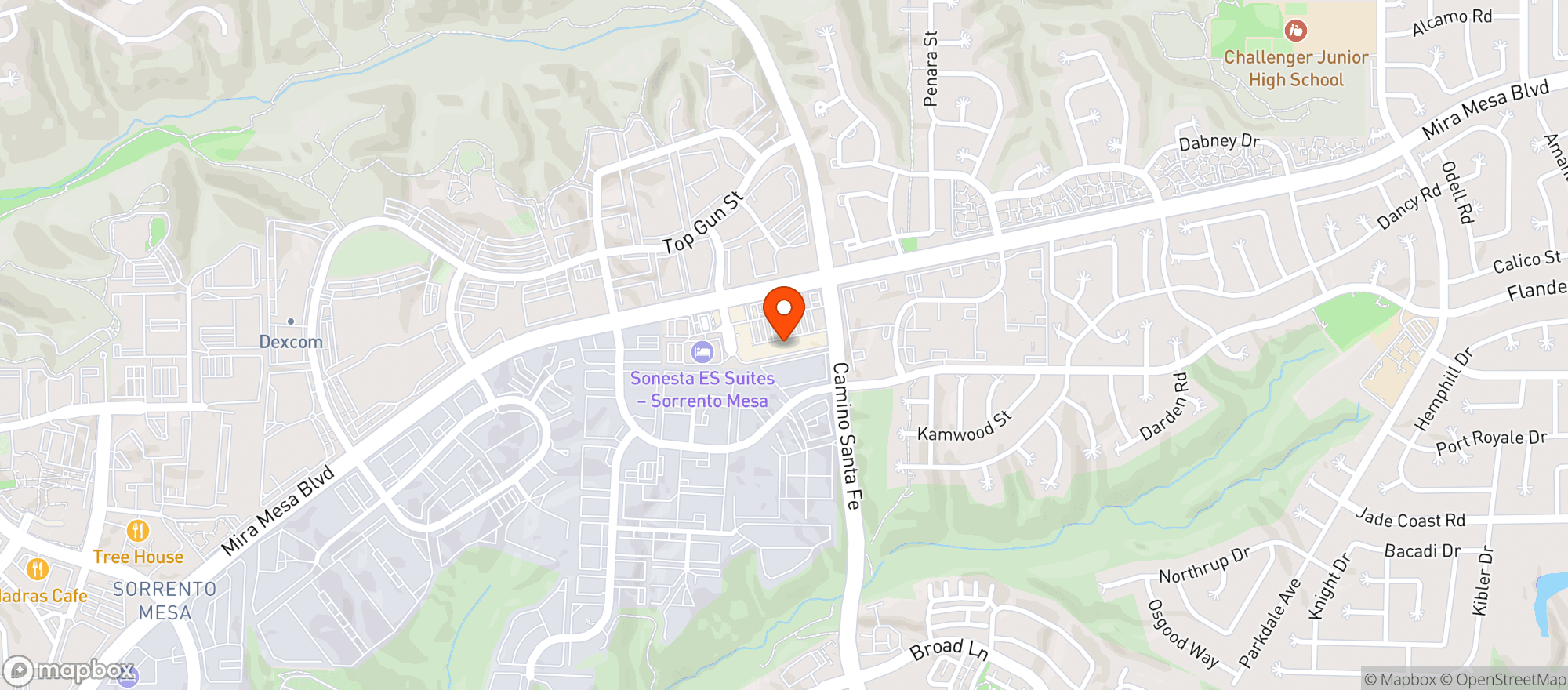 Map showing Plaza Wine & Spirits