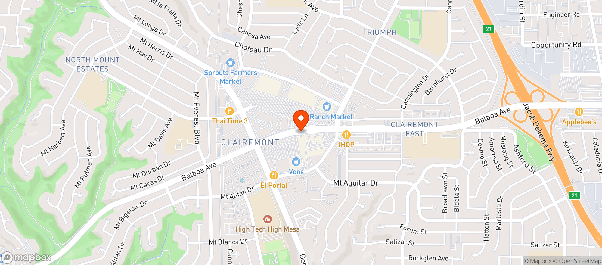 Map showing Cvs Pharmacy