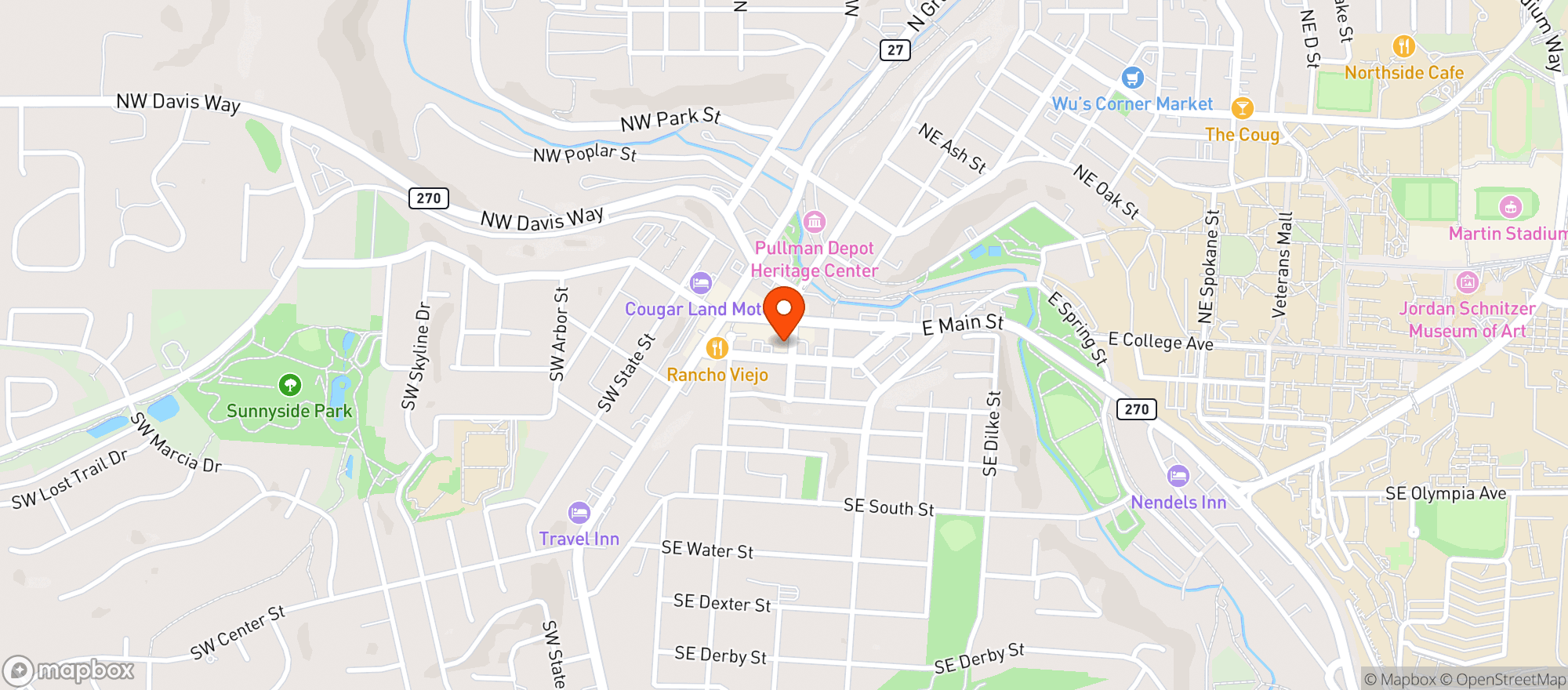 Map showing Noshies