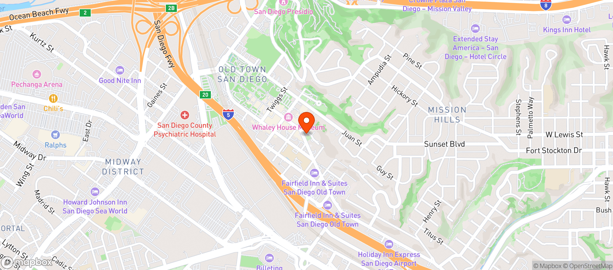 Map showing Tahona #1169932