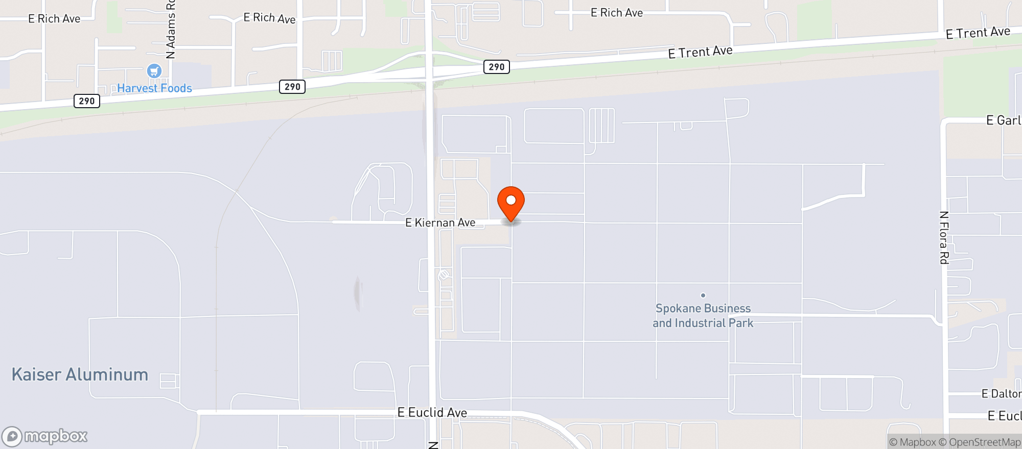 Map showing Swing Lounge
