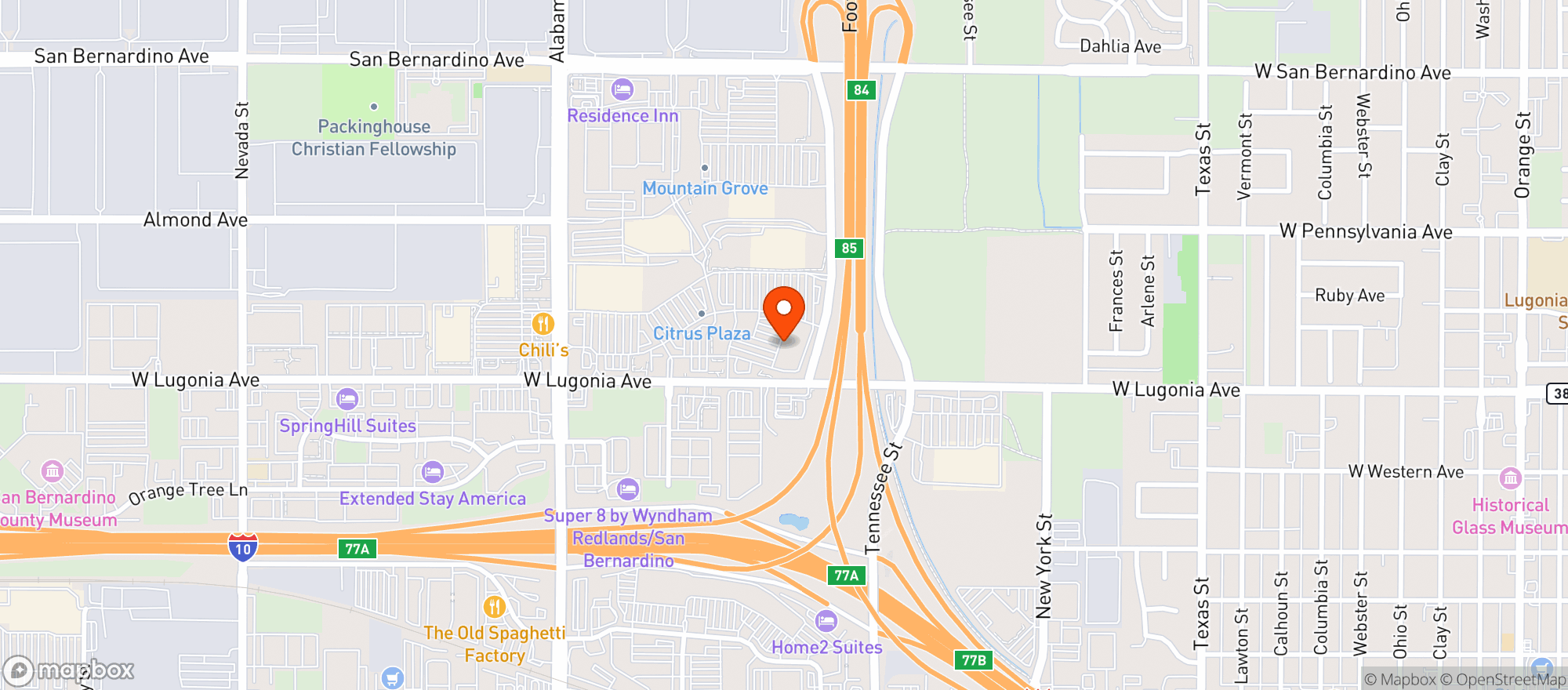 Map showing Bevmo!