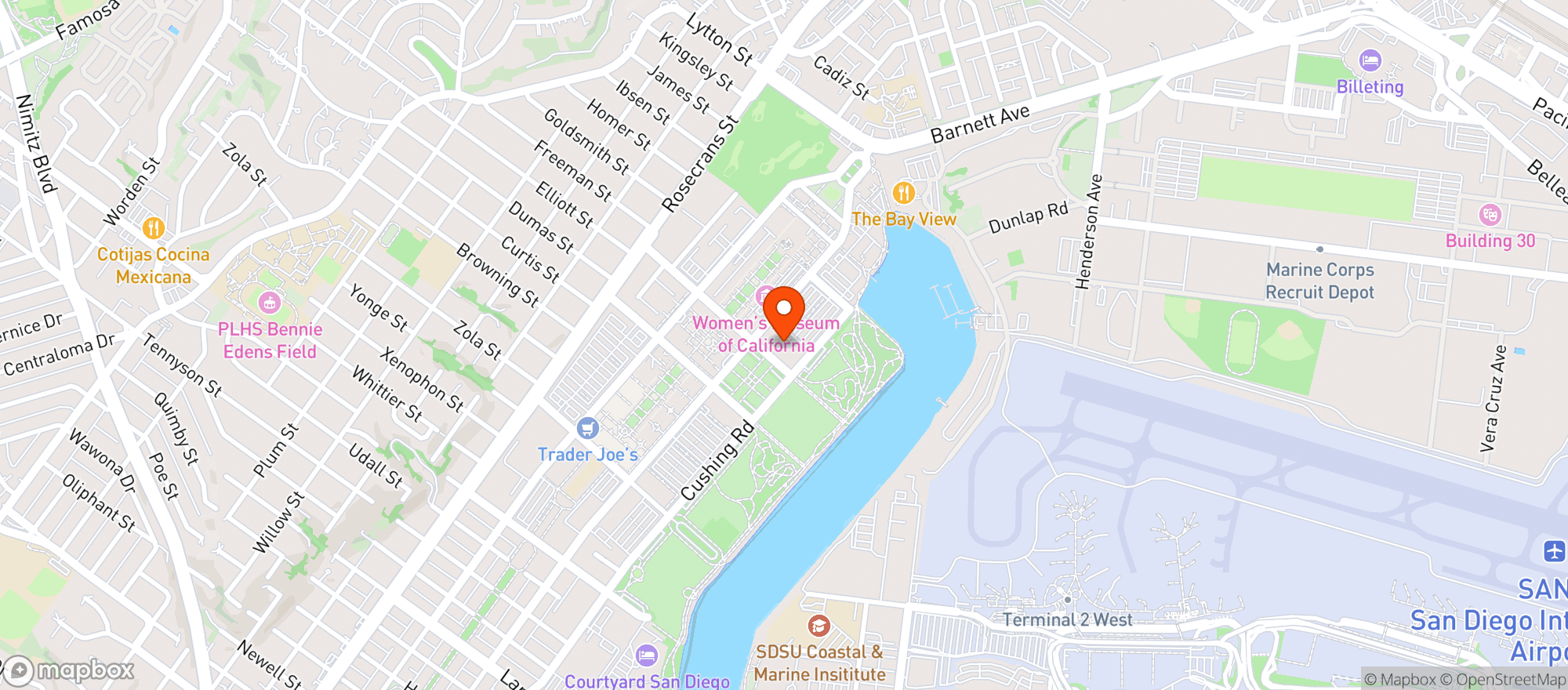 Map showing Slaters 50 50
