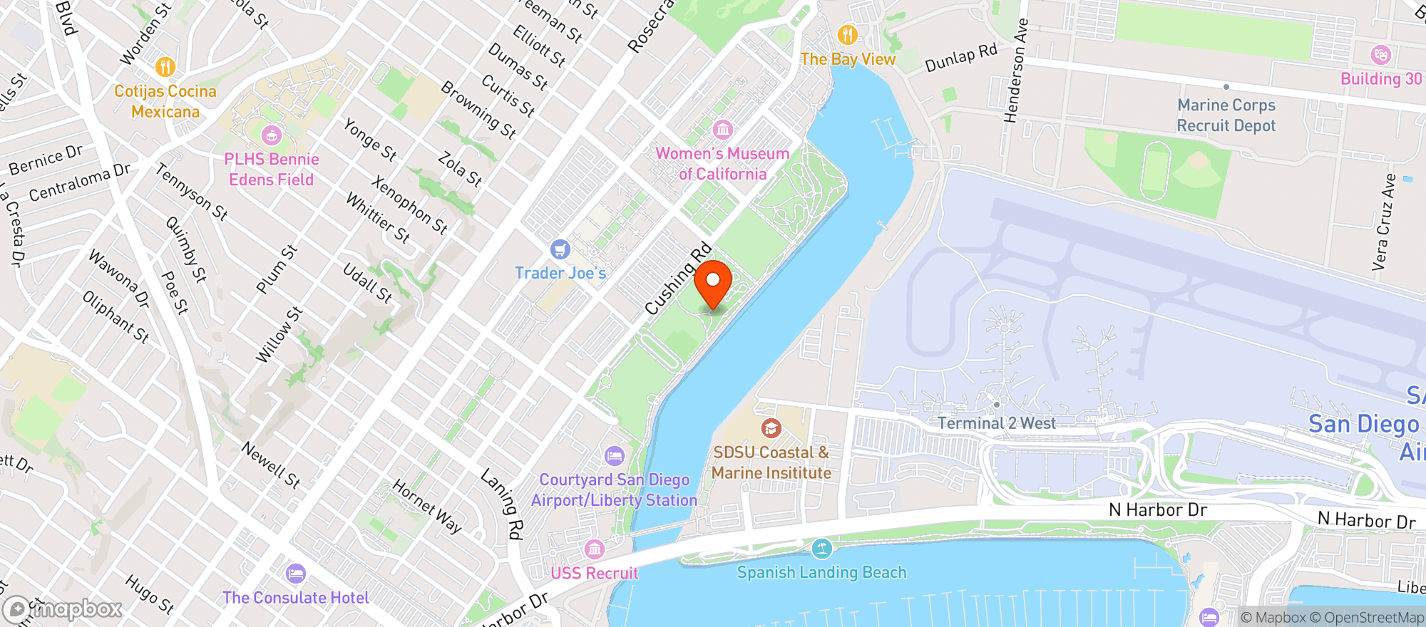 Map showing Ntc Park